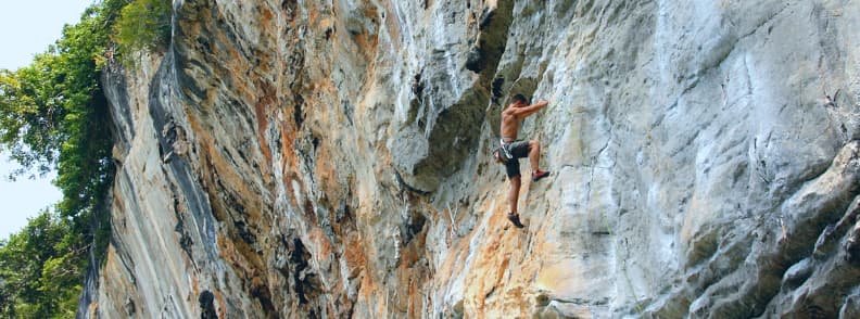 escalada in koh yao noi thailanda