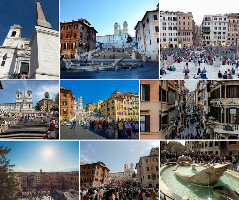 piazza di spagna piata spaniei in roma