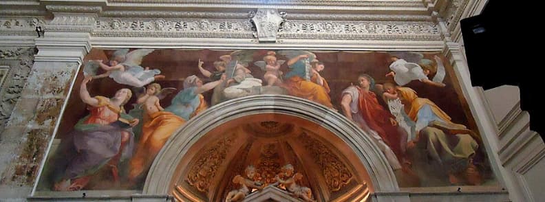 roma biserica sfanta maria a pacii