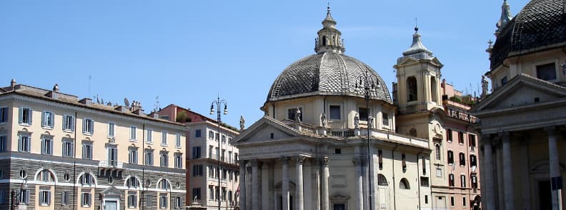 roma biserica sfanta maria din montesanto