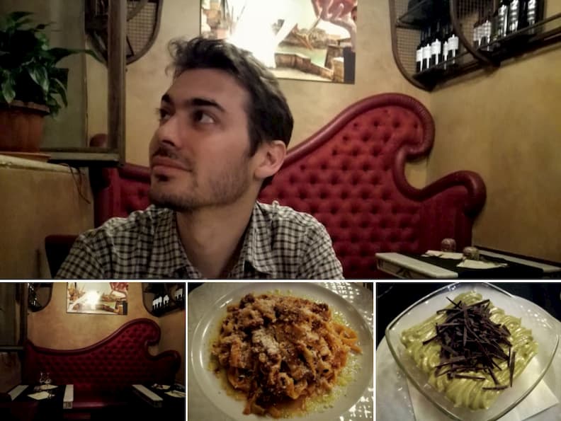 verso sera restaurant in centrul istoric al romei