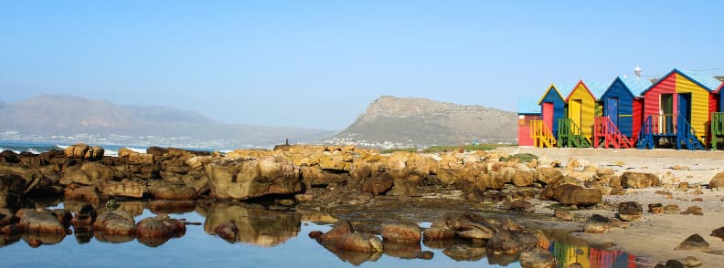 Plaja Muizenberg atractii Cape Town Africa de Sud