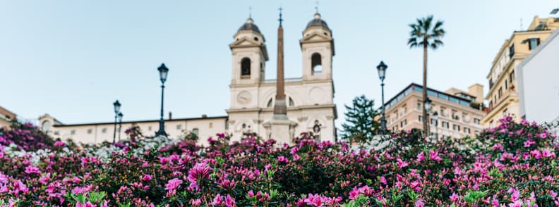 2 zile in roma piazza di spagna treptele spaniole