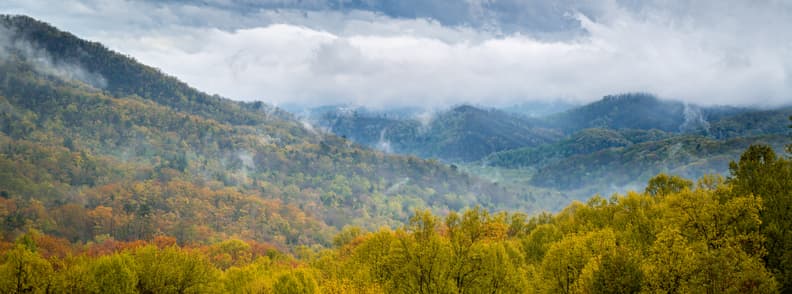 2 zile în Tennessee Muntii Smoky Mountains