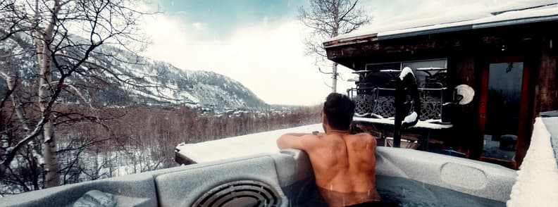 cabane cu jacuzzi in Zermatt