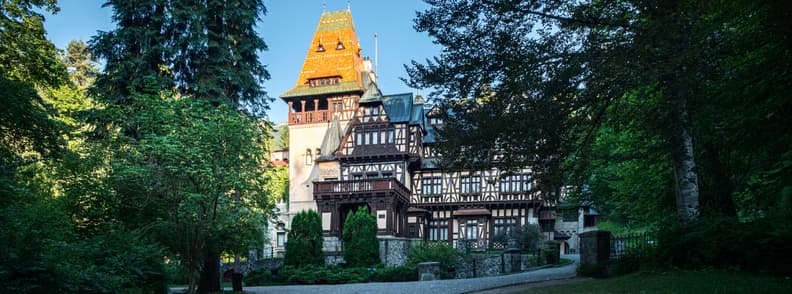 sinaia castel pelisor transilvania