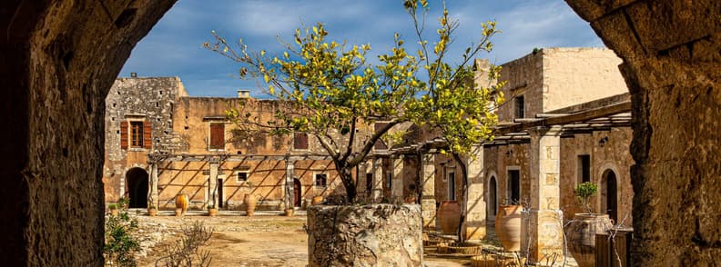 excursie de o zi la manastirea Arkadi din Rethymno Grecia