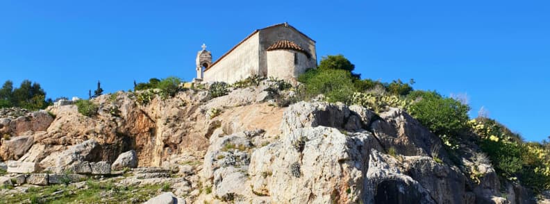 Situri arheologice din Atena Eleusis sanctuar demeter persefona Eleusis sit arheologic langa Atena cu sanctuar antic pe stanca si ruine sacre