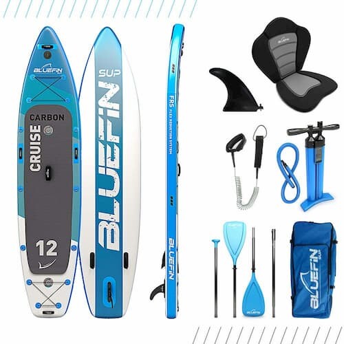 carbon stand up inflatable paddle board 12