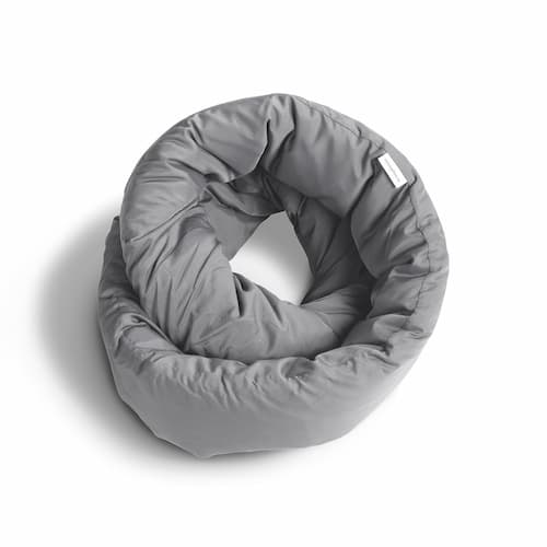 infinity travel pillow grey