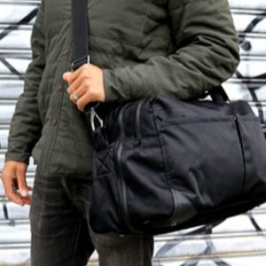 pakt one duffle bag black