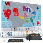 Scratch Off Map USA Travel Edition