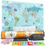 world scratch map for kids