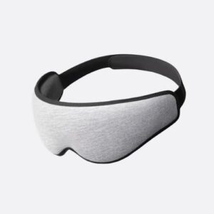 ergonomic eye mask midnight grey