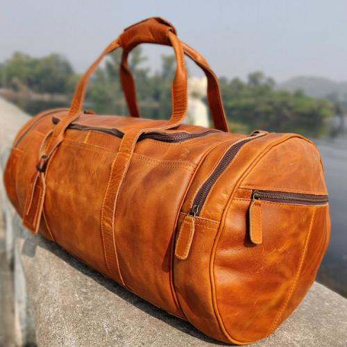 Men's Leather Holdall