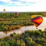 Hot Air Balloon Ride at Sunset in Albuquerque