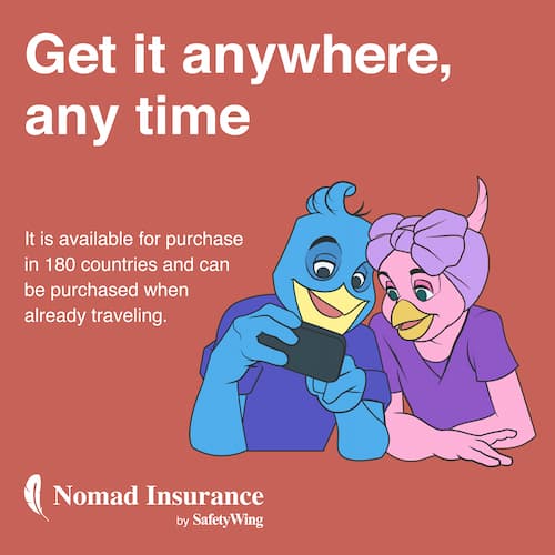SafetyWing Nomad Insurance online