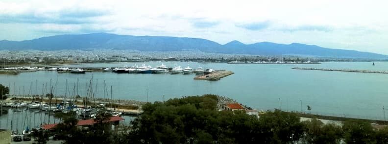 athens coastal tram ride