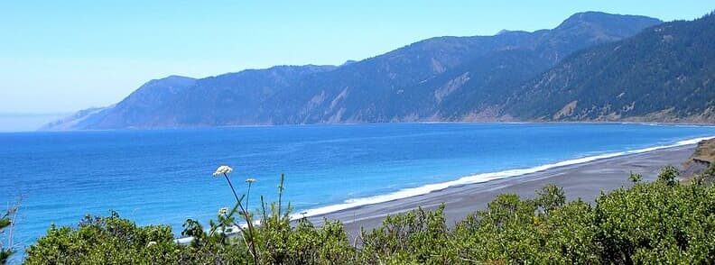 black sands shelter cove best backpacking in california