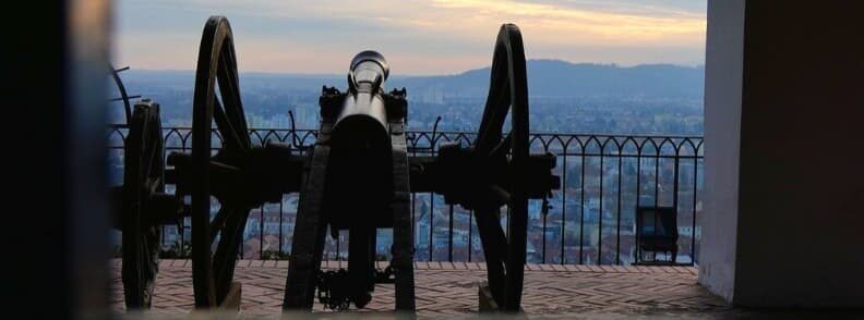 cannon stallbastei schlossberg graz