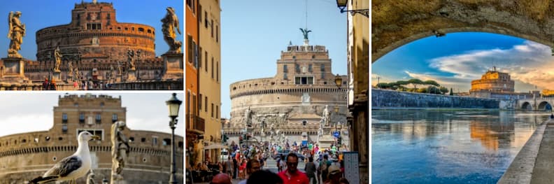 castel sant angelo walking from vatican city to trastevere castel sant angelo walking from vatican city to trastevere