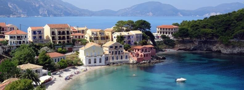 cephalonia kefalonia assos sailing the ionian sea