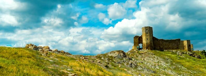 cetatea enisala fortress dobrogea visit romania