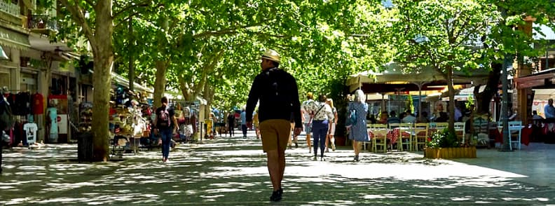 dionysiou areopagitou street athens