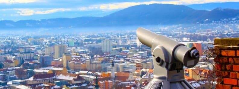 graz view from schlossberg