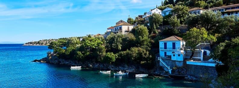 ithaca sailing the ionian islands