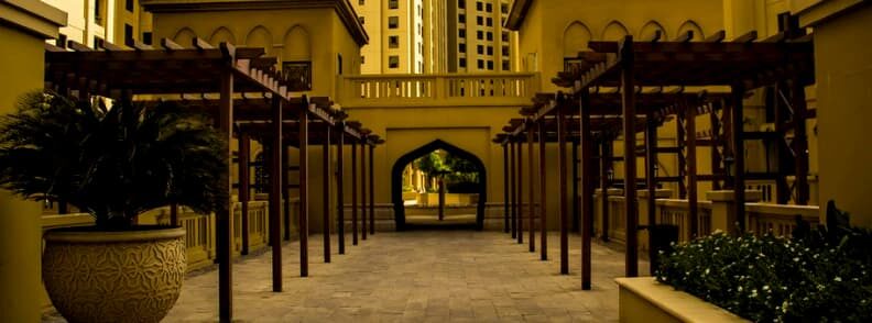 jumeirah beach residence walk dubai on a budget