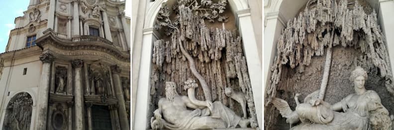 le quattro fontane rome piazzas