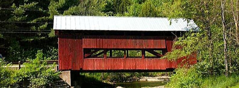 northfield falls covered bridge vermont northfield falls covered bridge vermont