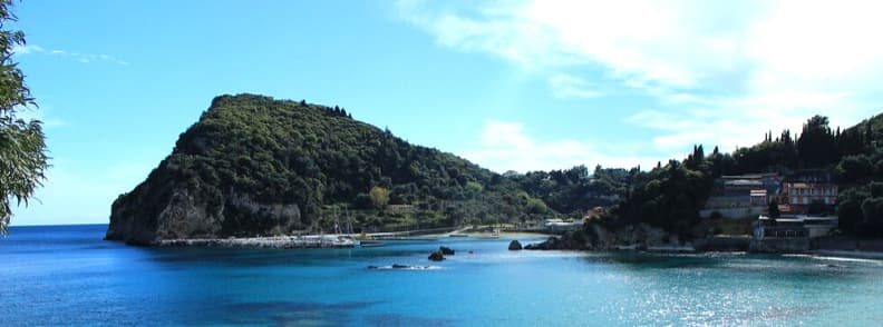 paleokastritsa corfu sailing the ionian sea