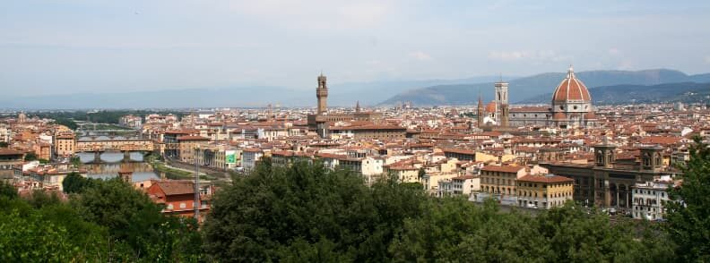 piazzale michelangelo 2 days in florence itinerary