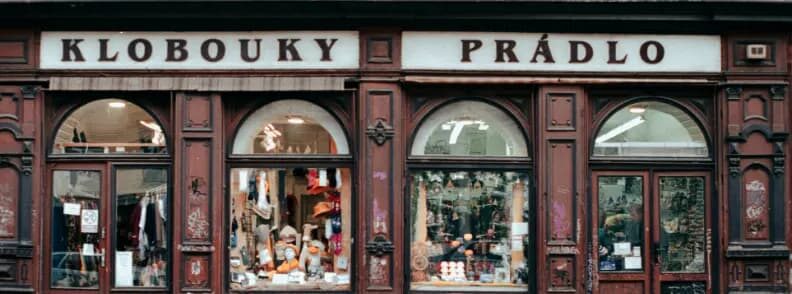 prague czech republic shopping