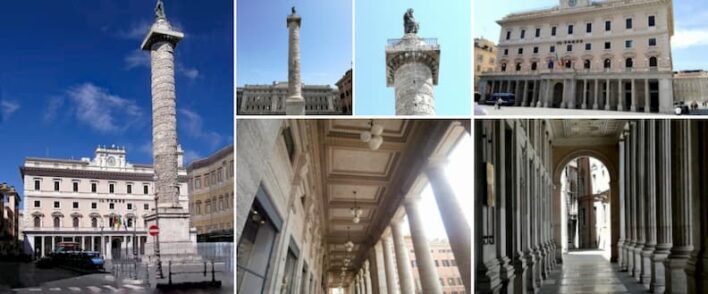 rome piazza Colonna 1 rome piazza colonna