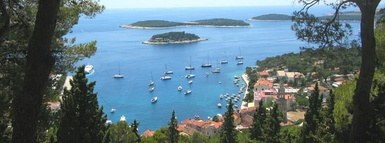 sailing hvar island in croatia