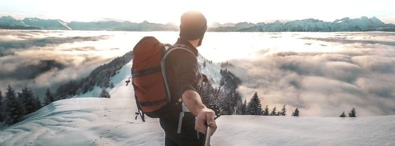 skiing in france