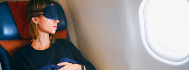 sleep on a plane