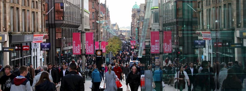 street in glasgow scotland street in glasgow scotland