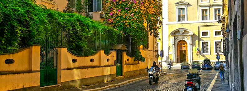 streets in rome