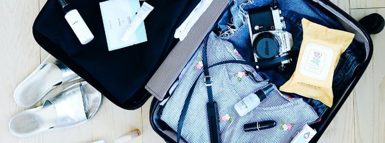 suitcase packing tips