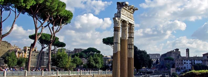 temple of julius caesar tempio di divo giulio