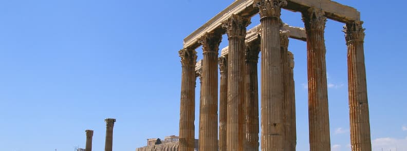 temple of olympian zeus athens archaeological site