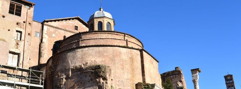 temple of romulus roman forum