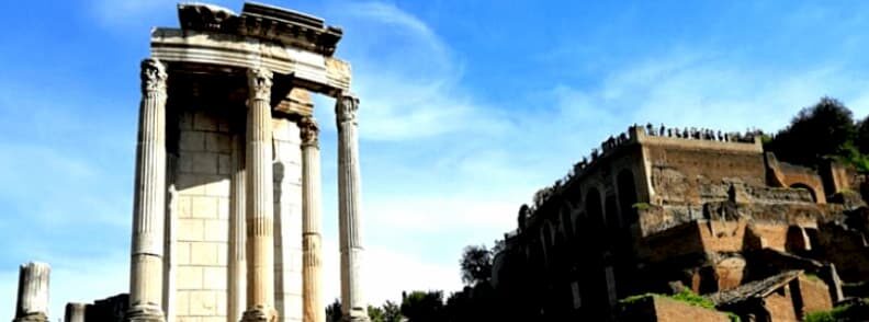 temple of vesta tempio di vesta roman forum