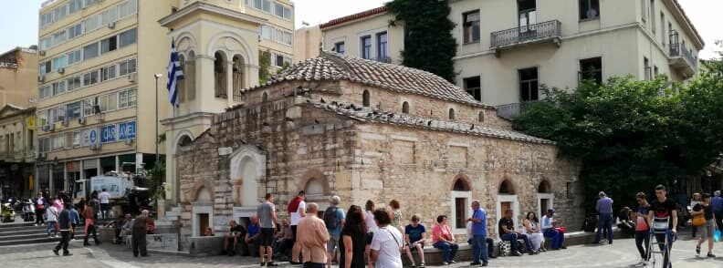 things to do in monastiraki square