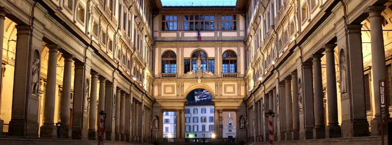 uffizi gallery florence italy with firenze pass