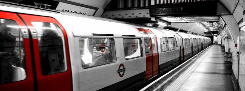 underground london tube public transport europe